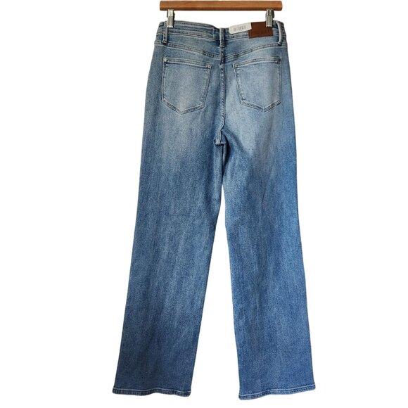 Judy Blue High Rise Front Yoke Retro Wide Leg Denim Jeans Women's Size 9/29 - Picture 2 of 9